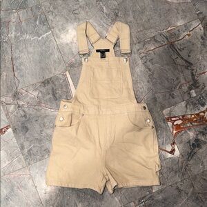 Forever 21 Tan Jumpsuit